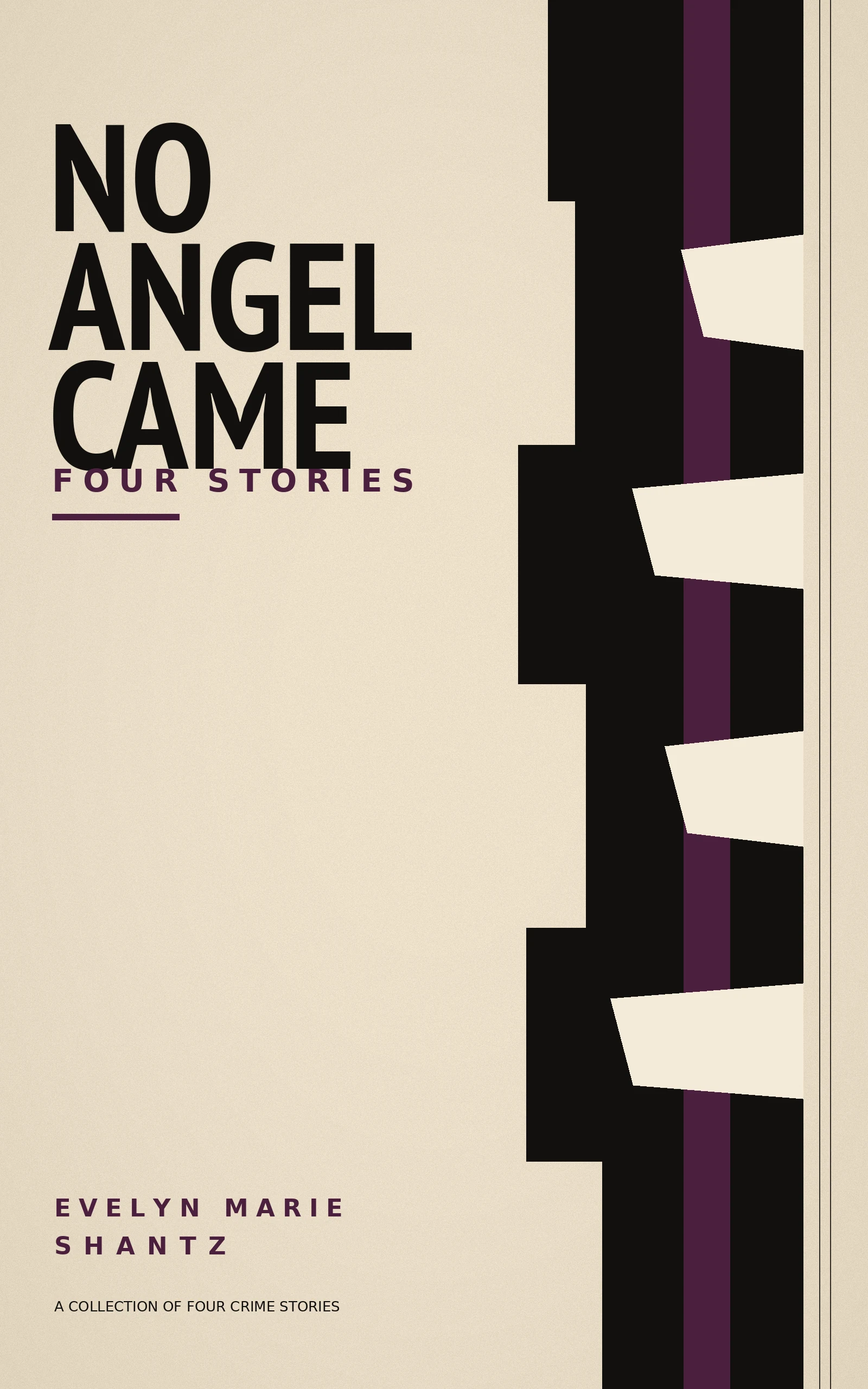 Cover of No Angel Came: Four Stories by Evelyn Marie Shantz